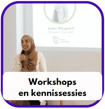 Workshops en kennissessies diensten Brand in concept